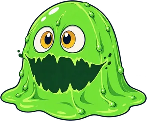 Slimo, a green slime