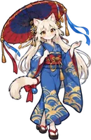 Miyako at level 7